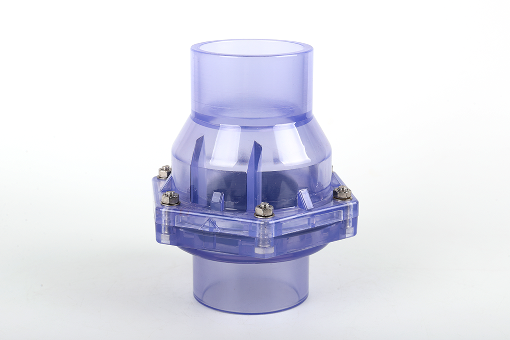 南川透明翻板式止回阀